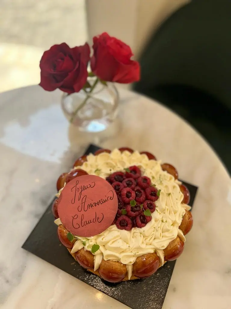 gâteau d'anniversaire birthday boulangerie parisienne pâtisserie