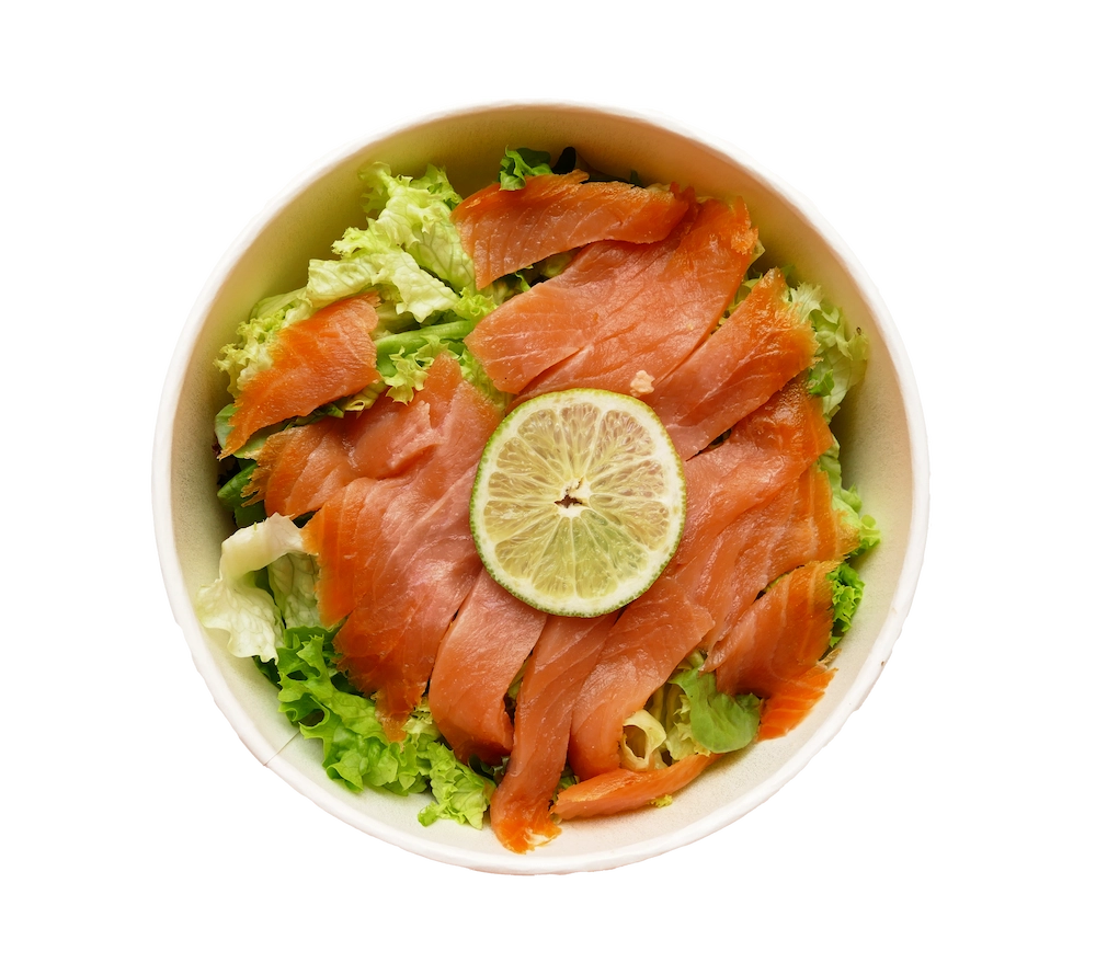 salade saumon 